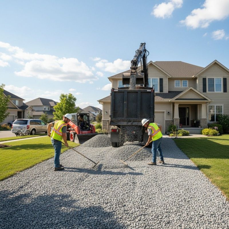 Local Residential Driveway Service pros at work