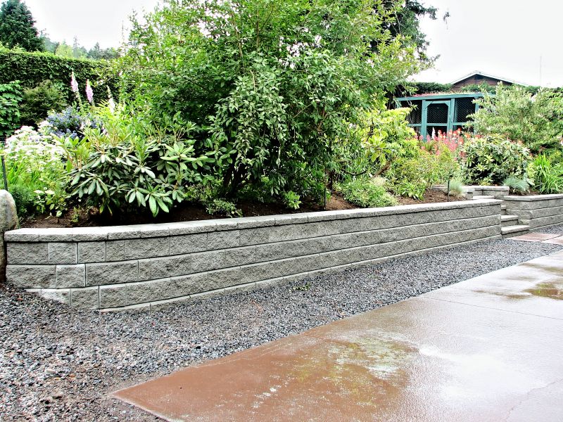 Concrete Retaining Wall Installation